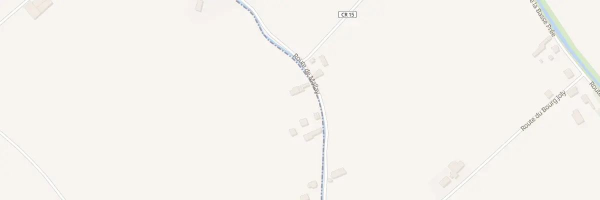 Plan du 7 Rte de Mallay à Gennes-Val-de-Loire