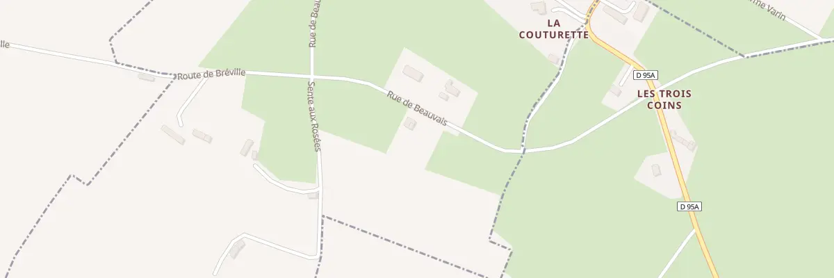 Plan du 16 Rue de Beauvais à Gonneville-en-Auge