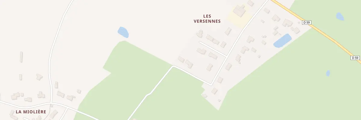 Plan du 22 Les Versennes à La Chapelle-Bertrand