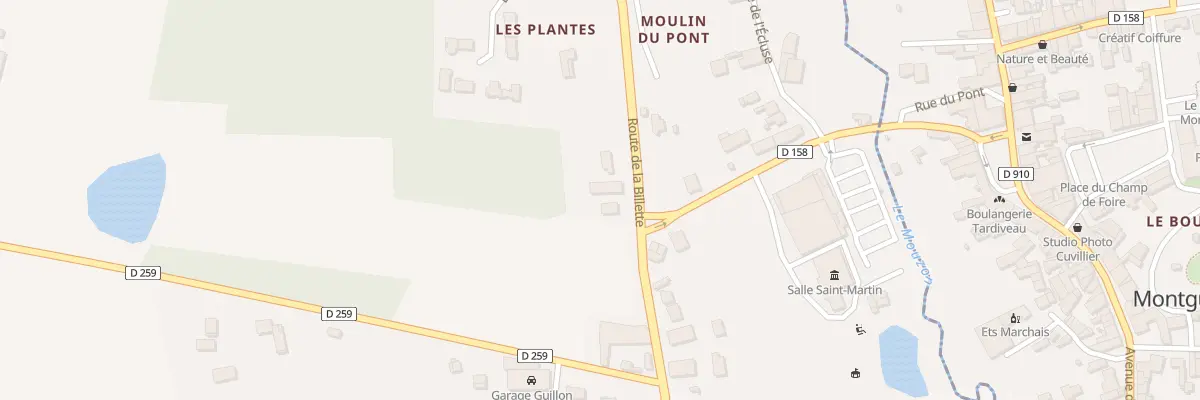 Plan du 5183 Le Tailland à Saint-Martin-d’Ary
