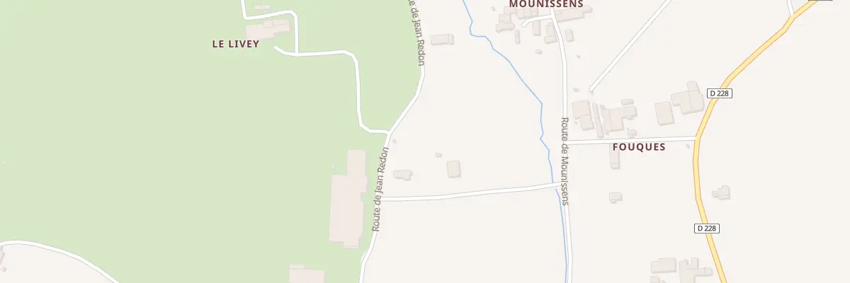 Plan du 5 Rte de Jean Redon à Saint-Pierre-d’Aurillac