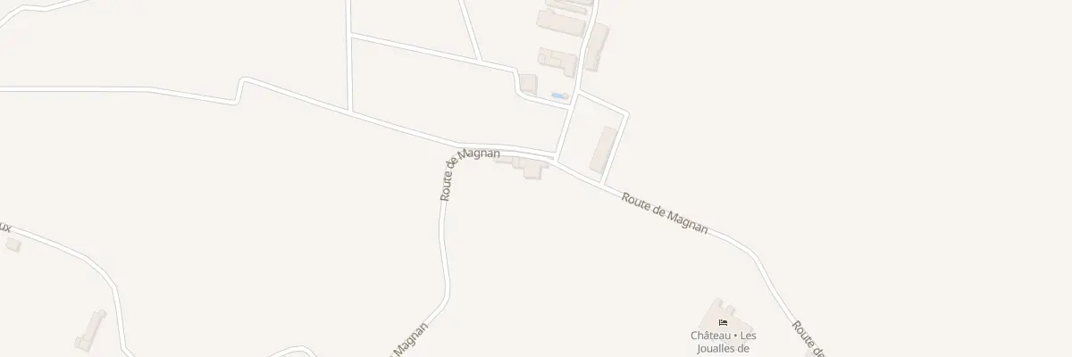 Plan du 1011 Rte de Magnan à Saint-Émilion