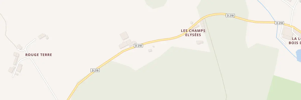 Plan du 5 Les Champs Élysées à Gesvres