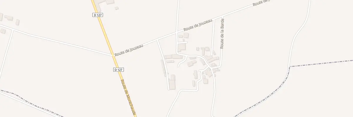 Plan du 4 Che des Agriers à Montmérac