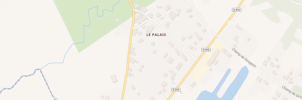 Plan du 243A Le Palais à Sablons