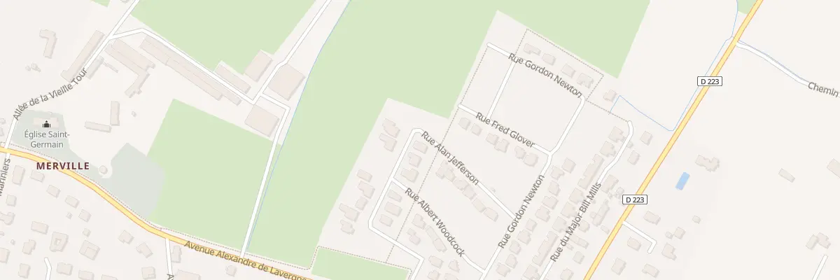 Plan du 49 Rue Gordon Newton à Merville-Franceville-Plage