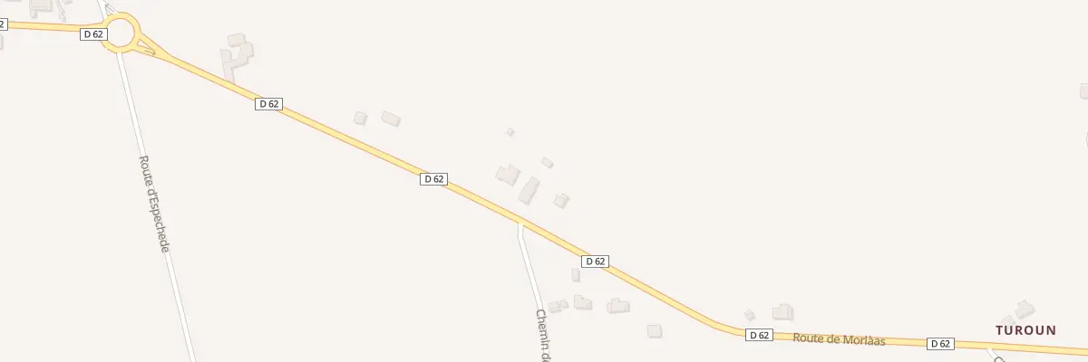 Plan du 100 Rte de Morlaas à Sedzère