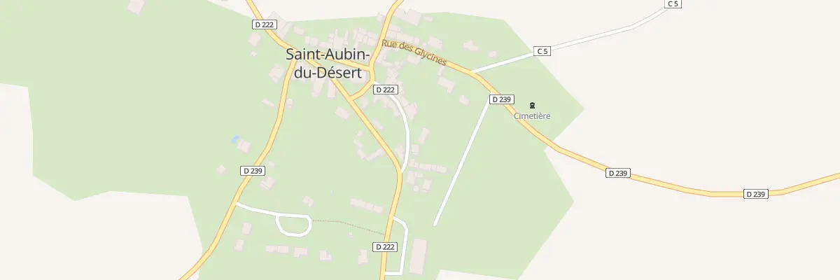 Plan du 7 Rue Timothée Fortin à Saint-Aubin-du-Désert