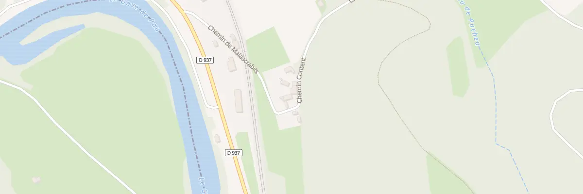 Plan du 9834 Che Content à Montaut