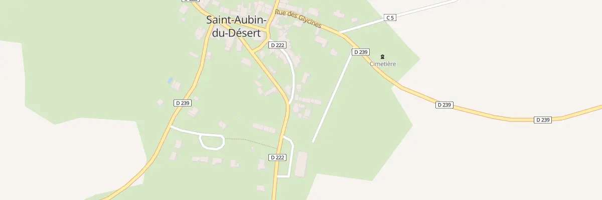 Plan du 8B Rue Timothée Fortin à Saint-Aubin-du-Désert