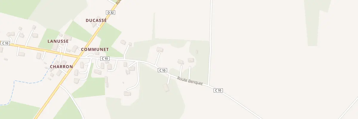Plan du 2691 Rte Benquet au Houga