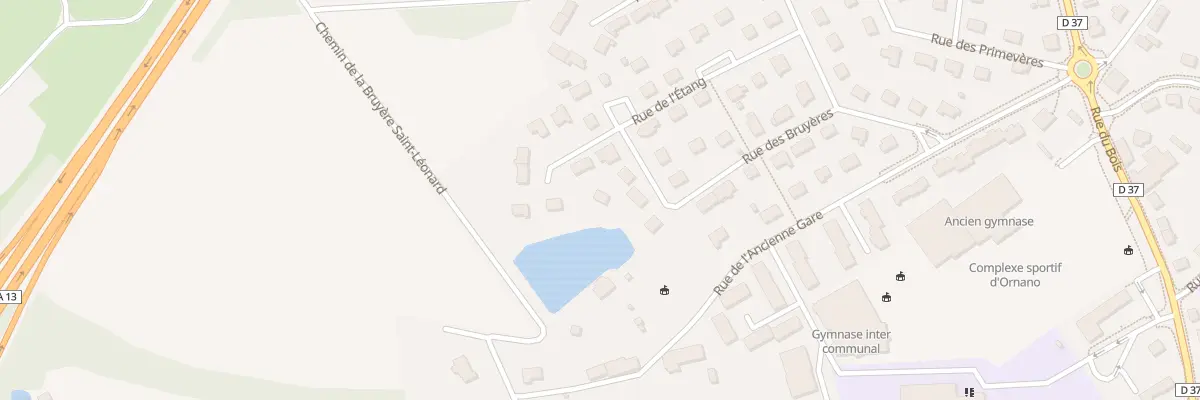 Plan du 17 Rue de l’Étang à Troarn