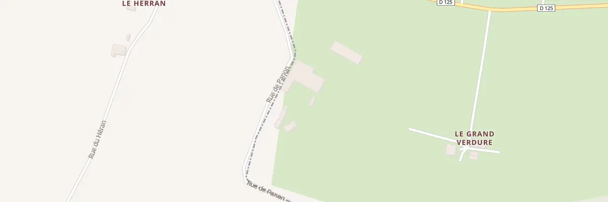 Plan du 3 Carpet à Brouqueyran