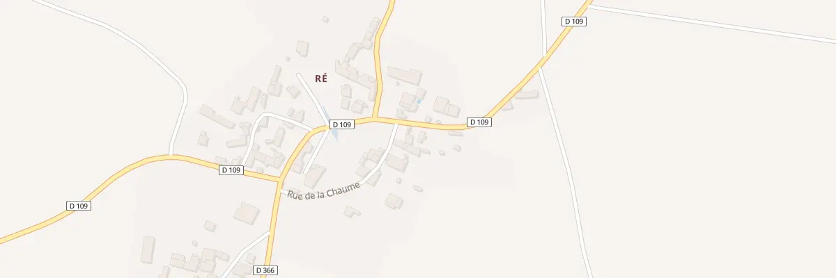 Plan du 1 Rue des Epinettes Ré à Paizay-le-Chapt