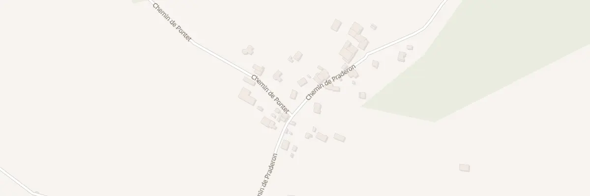 Plan du 15 Praderon-Ouest à Bazas