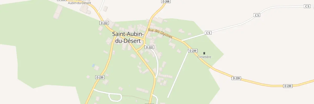 Plan du 4 Rue Timothée Fortin à Saint-Aubin-du-Désert