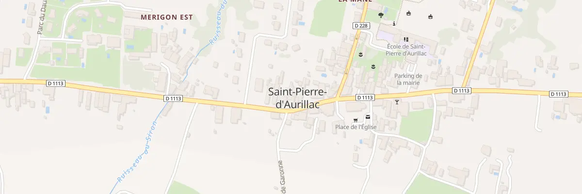 Plan du 68 Av de la Libération à Saint-Pierre-d’Aurillac