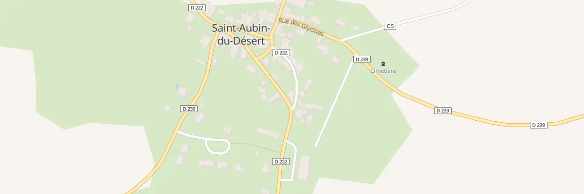 Plan du 8 Rue des Artisans à Saint-Aubin-du-Désert