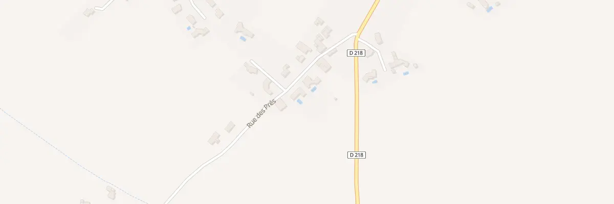 Plan du 7 Rue des Pres à Gomer