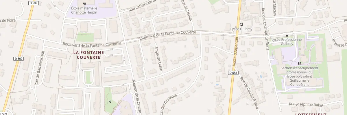 Plan du 11 Rue Robert le Magnifique à Falaise