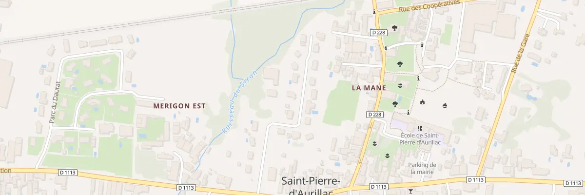 Plan du 19 Lot Domaine de Castelnau à Saint-Pierre-d’Aurillac