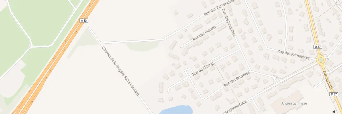Plan du 20 Rue des Bleuets Troarn à Troarn