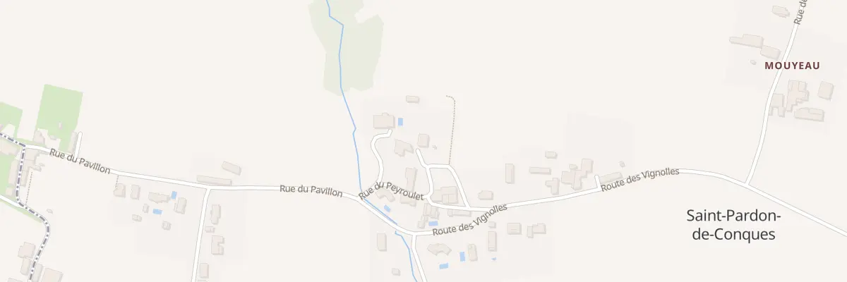 Plan du 14 Imp du Pesquey à Saint-Pardon-de-Conques