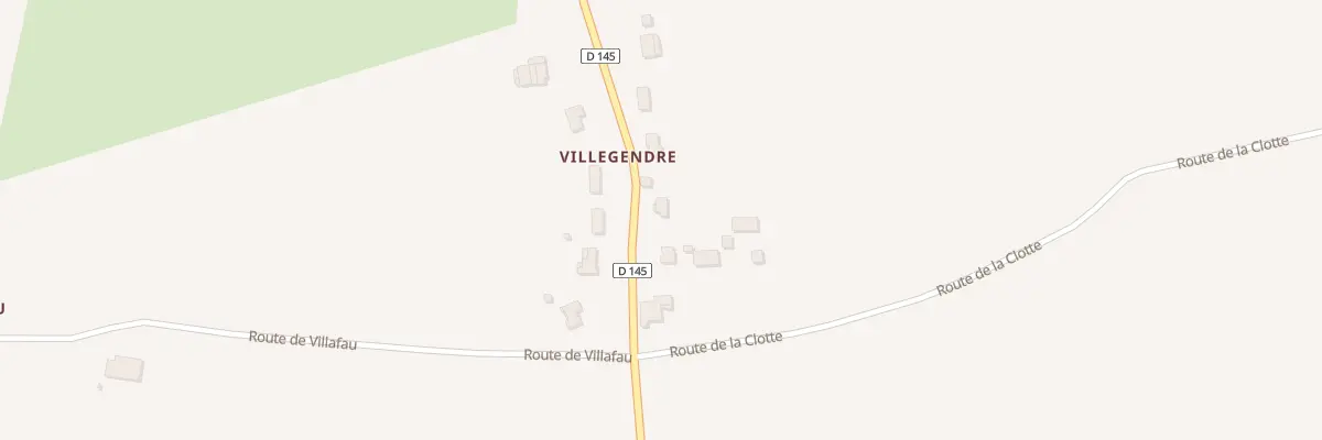 Plan du 13 Rte de Laguirande à Cercoux
