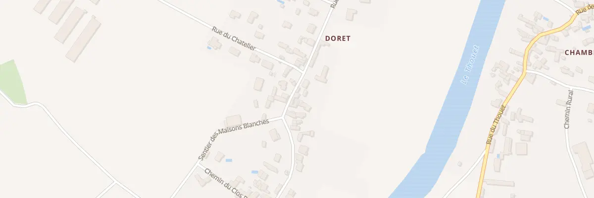 Plan du 5 Rue du Belvedere Doret à Thouars