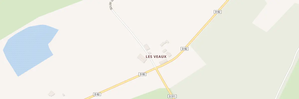 Plan du 1315 Rte des Barbottières à Baugé-en-Anjou