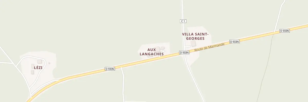 Plan du 3487 Rte de Marmande à Saint-Justin