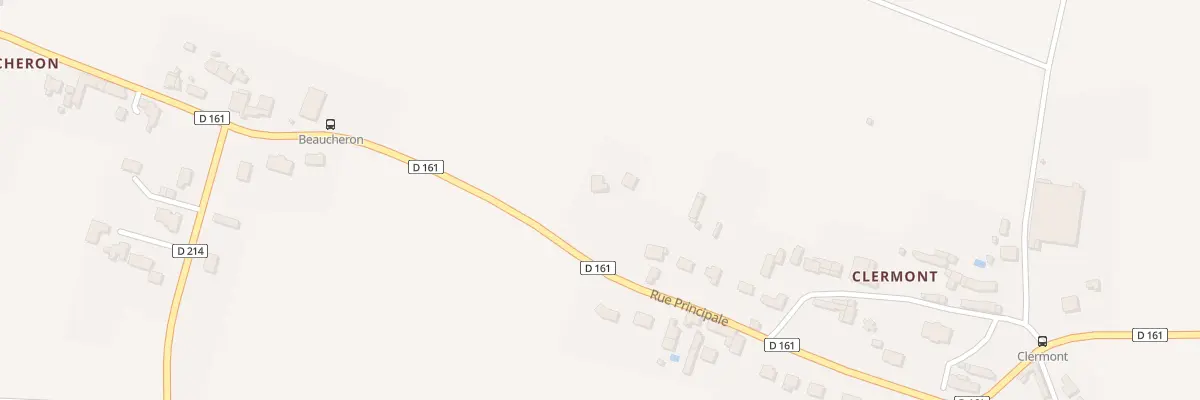 Plan du 11 Rue principale à Verrie