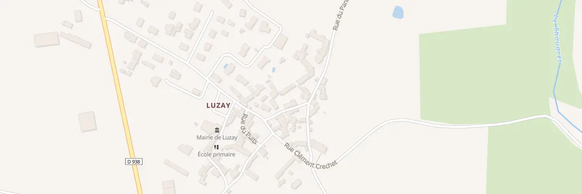 Plan du 3 Rue du Panorama à Luzay