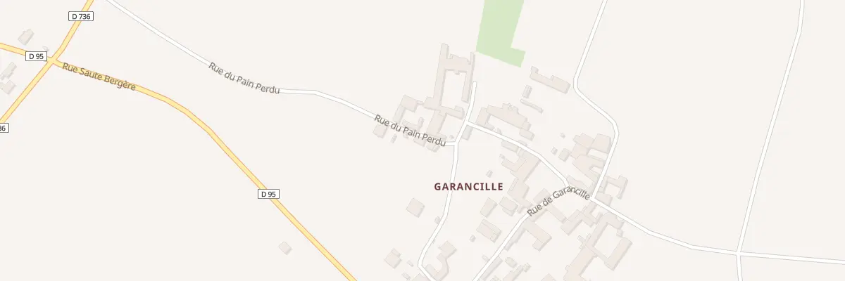 Plan du 1 Rte du Pain Perdu à Segonzac