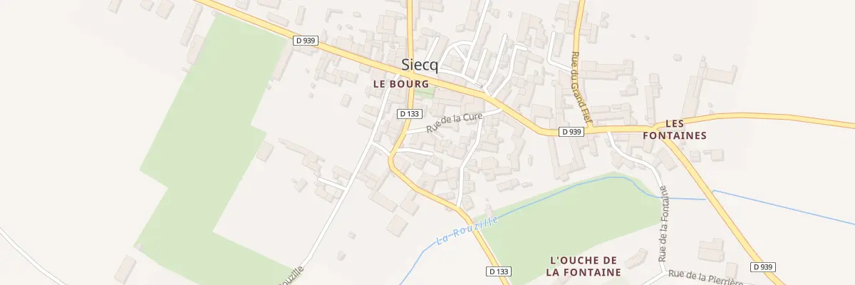 Plan du 2 Rue de la Cure à Siecq