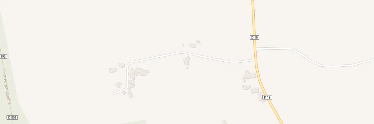 Plan du 1 Giraude à Naujan-et-Postiac