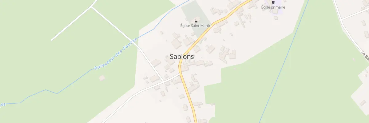 Plan du 27 Le Bourg à Sablons