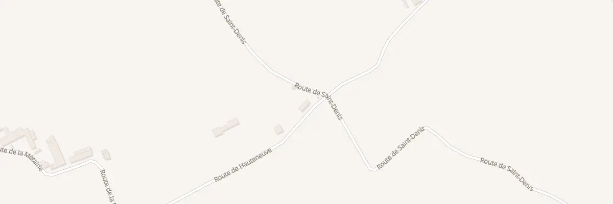 Plan du 10 Rte de Hauteneuve à Lignières-Ambleville