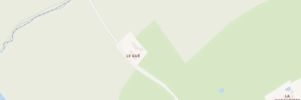Plan du 5107 Le Gue à Crosmières