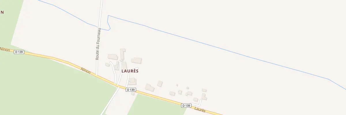 Plan du 5 Laurès à Gornac