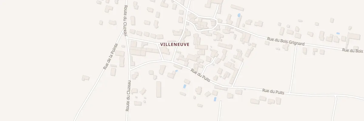 Plan du 8 Rue du Puits à Chassors