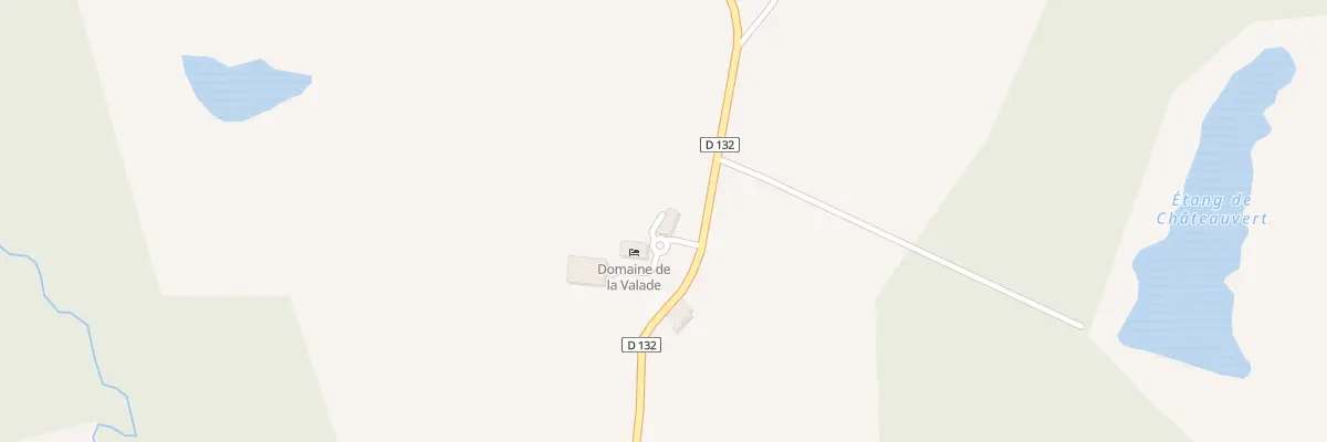 Plan du 5021 La Valade à Bors (Canton de Charente-Sud)