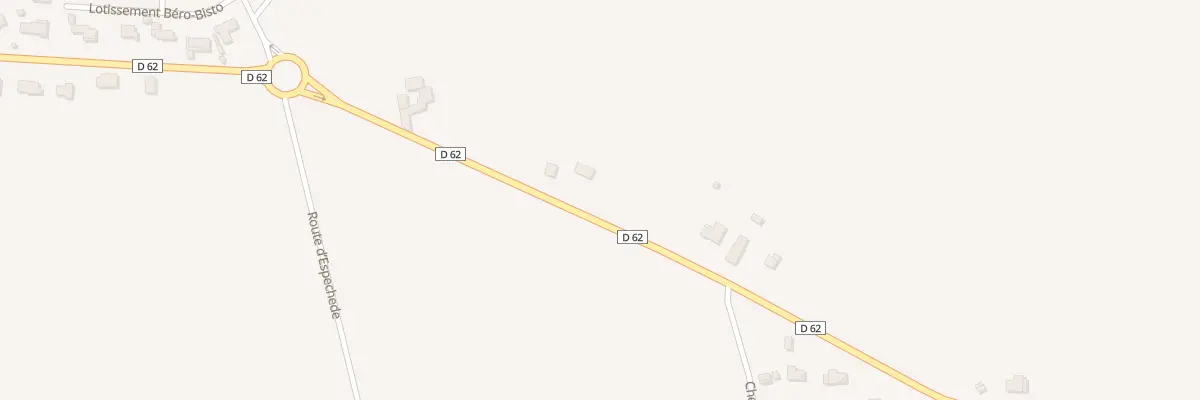 Plan du 116 Rte de Morlaas à Lombia