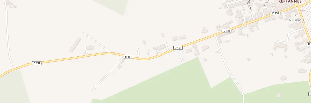 Plan du 45 Rue de la Poste à Reffannes