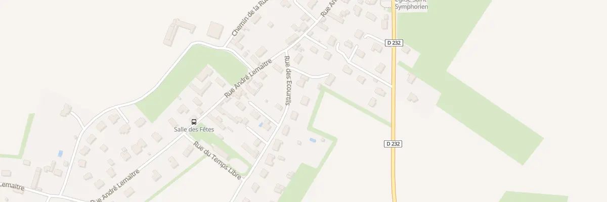 Plan du 6 Rue des Ecourtils à Valambray