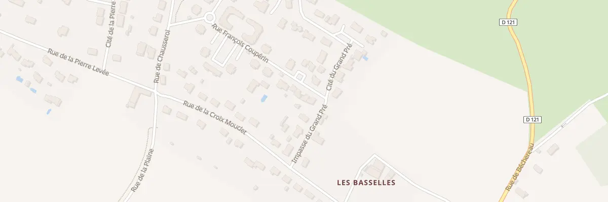 Plan du 3 Cité du Grand Pré à Exireuil