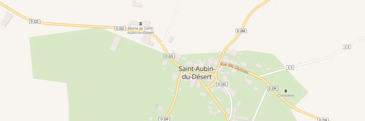 Plan du 1 Rue des Blés d’Or à Saint-Aubin-du-Désert
