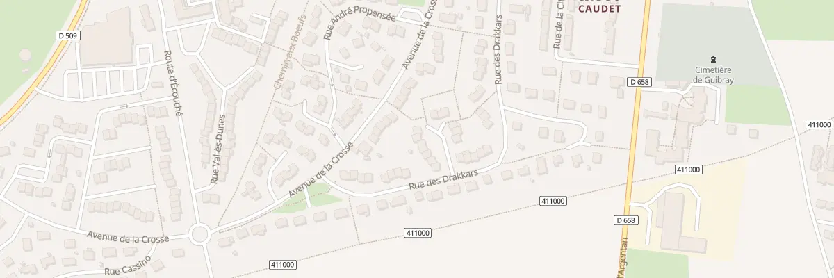 Plan du 9 Imp Edmone Robert à Falaise