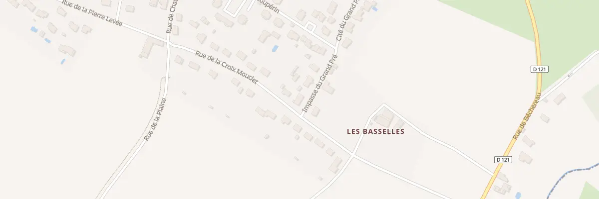 Plan du 1 Imp du Grand Pré à Exireuil