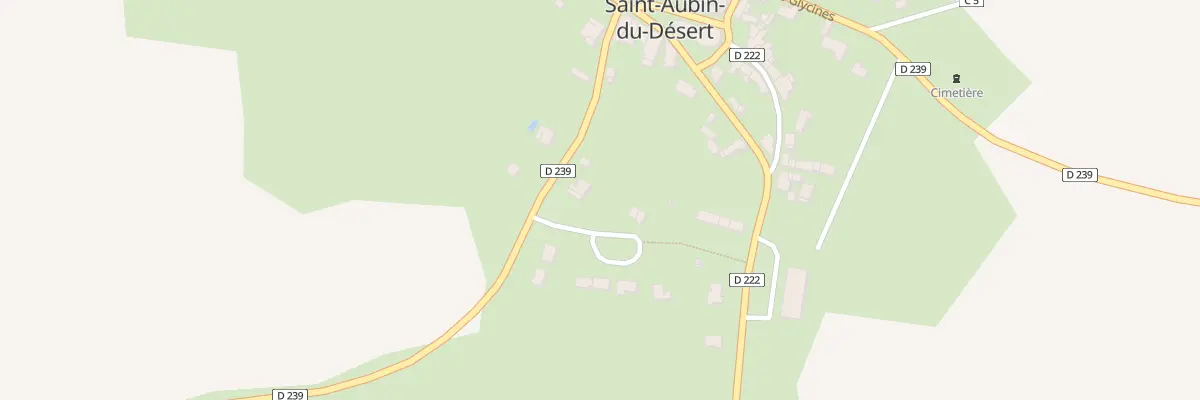 Plan du 1 Lot des Lilas à Saint-Aubin-du-Désert